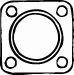 Gasket, exhaust pipe (FTD-129)