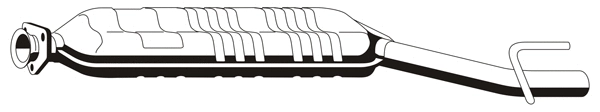 Centre Muffler (MS-302ERNS)