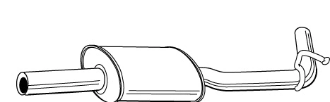 Centre Muffler