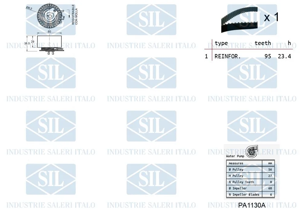 Water Pump & Timing Belt Kit