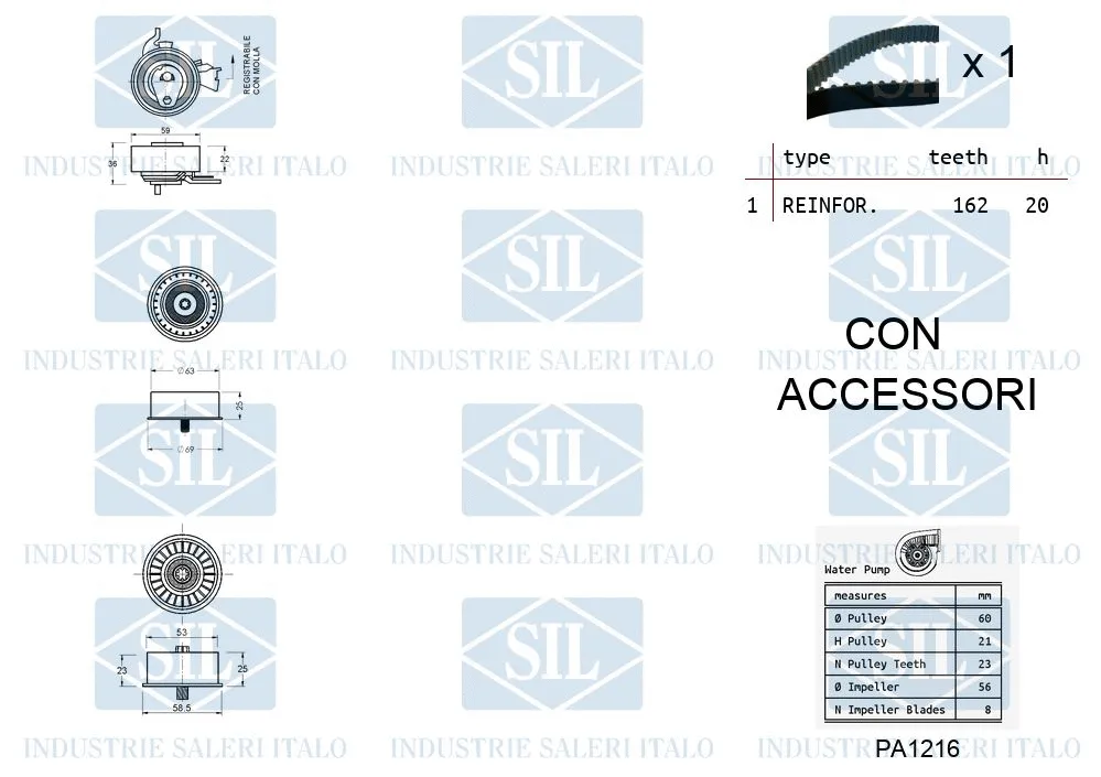 Water Pump & Timing Belt Kit