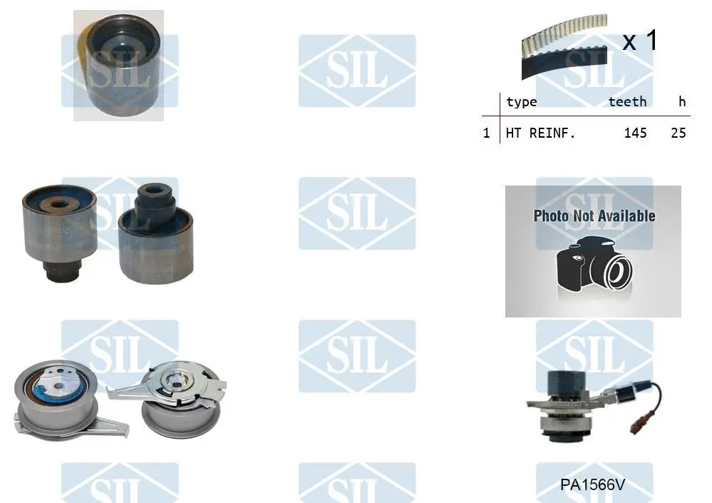 Water Pump & Timing Belt Kit (K3PA1566V)