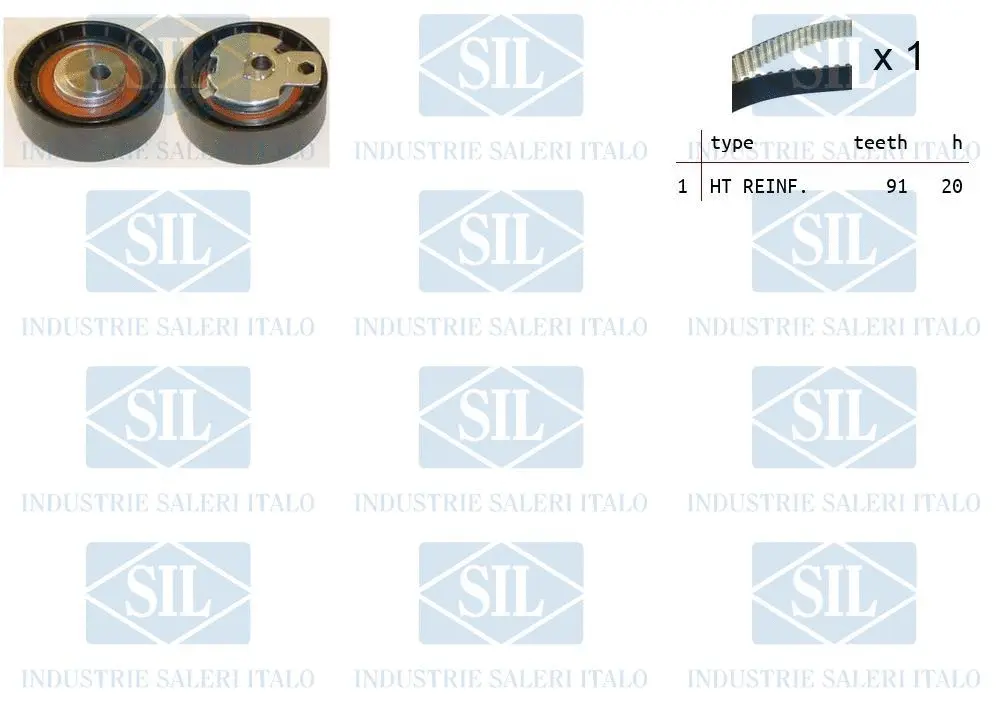 Tensioner Pulley, timing belt (TK1001)