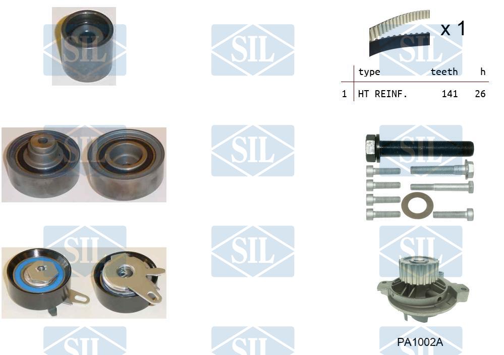 Water Pump & Timing Belt Kit (K4PA1002A)