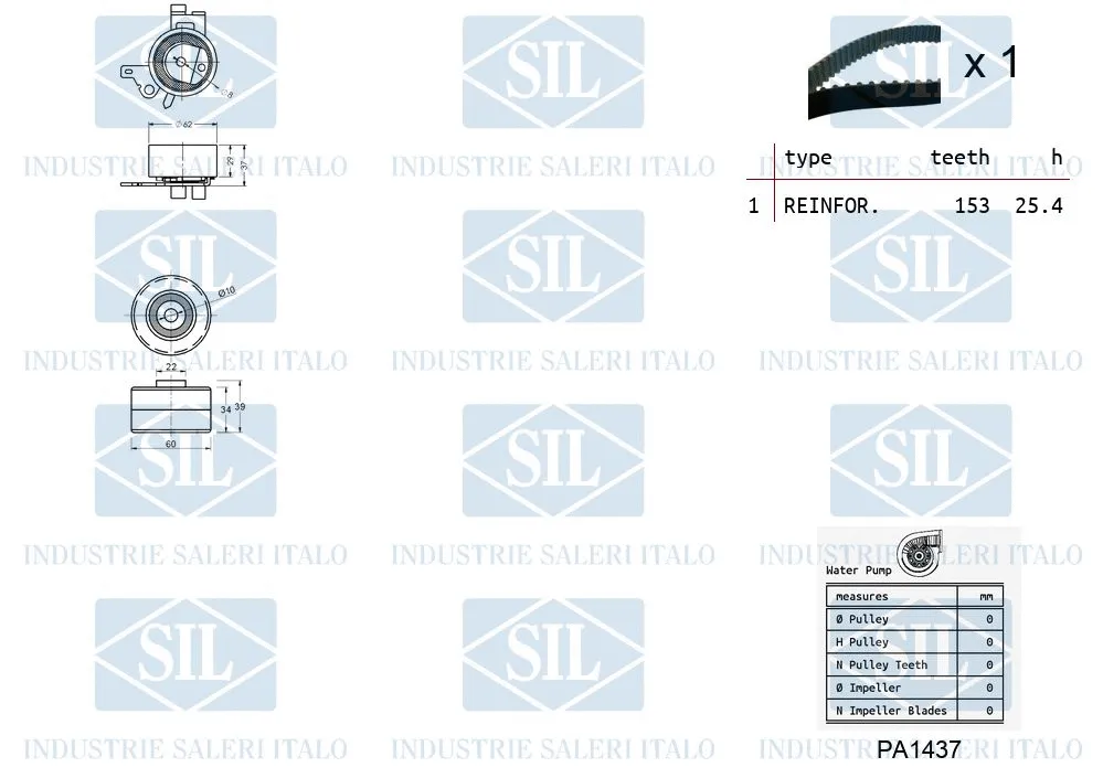 Water Pump & Timing Belt Kit