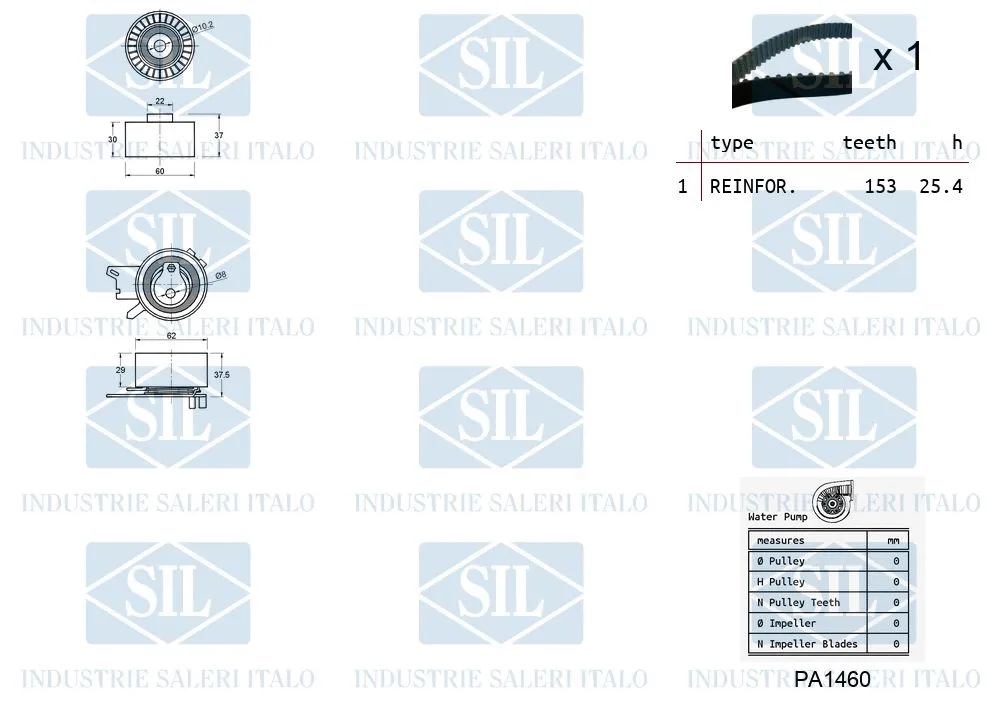 Water Pump & Timing Belt Kit