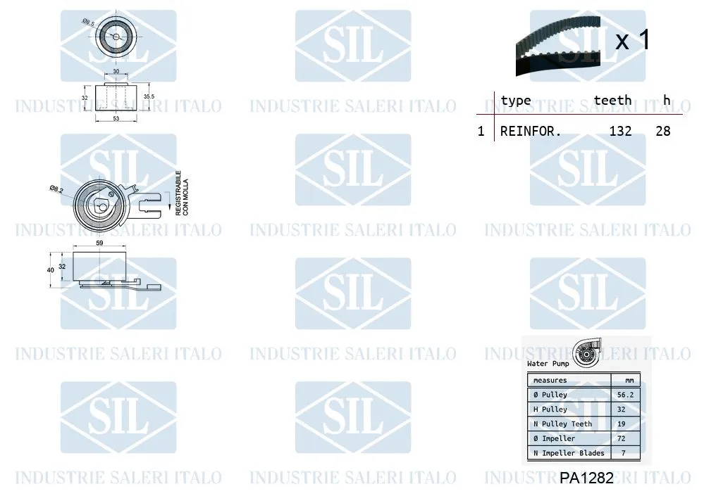 Water Pump & Timing Belt Kit