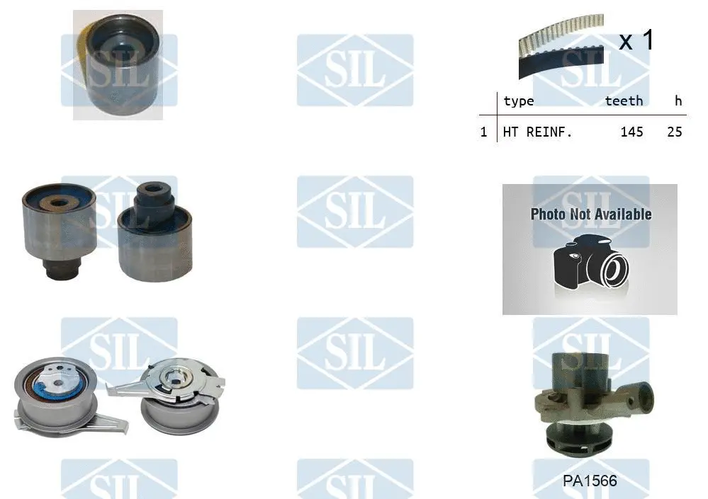 Water Pump & Timing Belt Kit (K3PA1566)