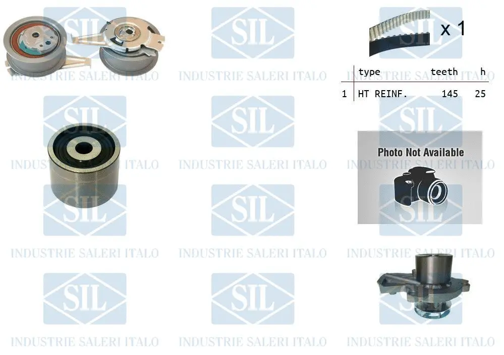 Water Pump & Timing Belt Kit (K1PA1636)