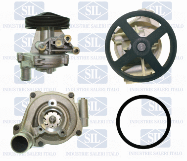 Water Pump, engine cooling (PA1643)