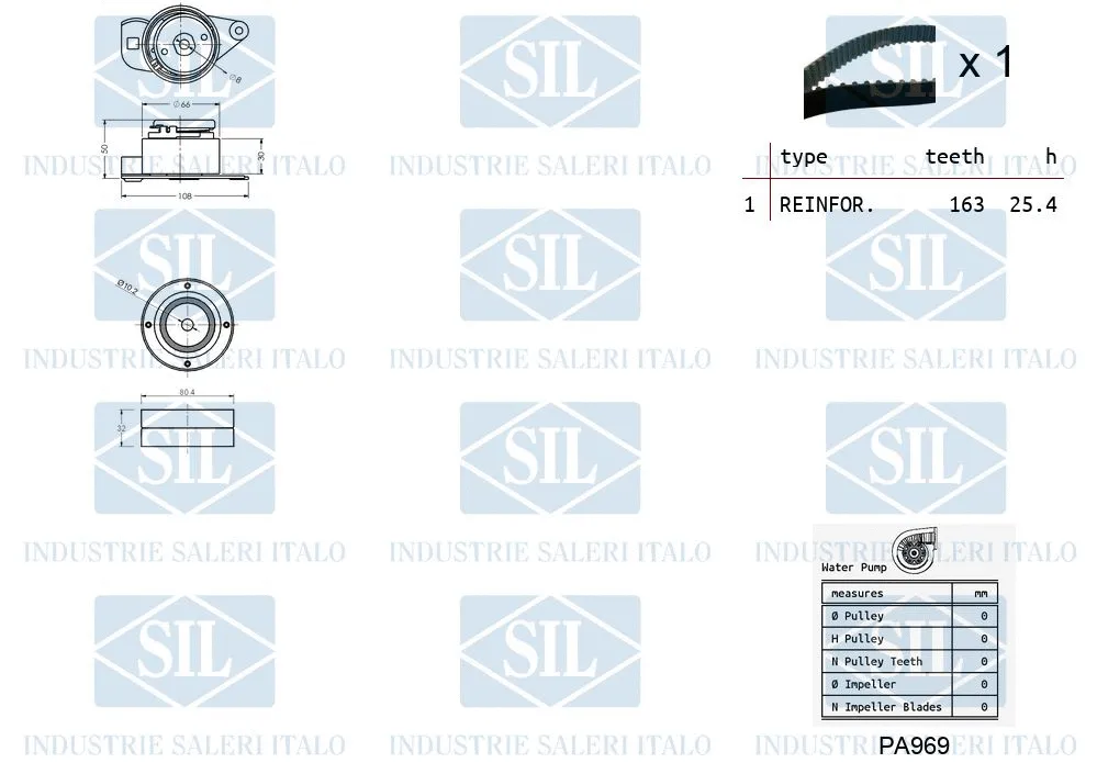 Water Pump & Timing Belt Kit