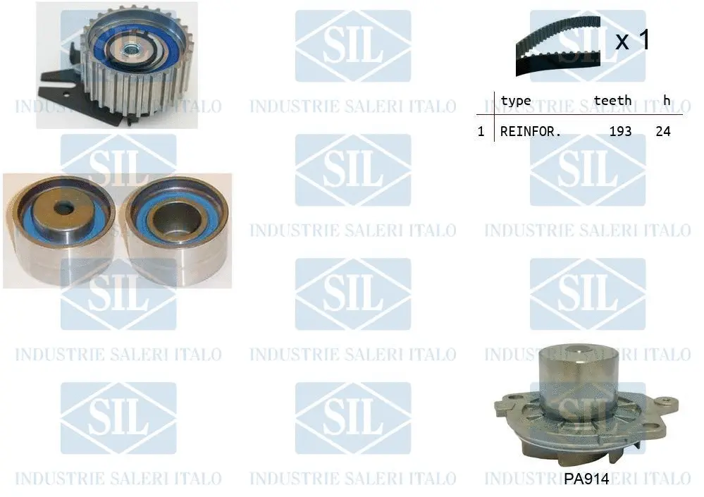 Water Pump & Timing Belt Kit (K4PA922)