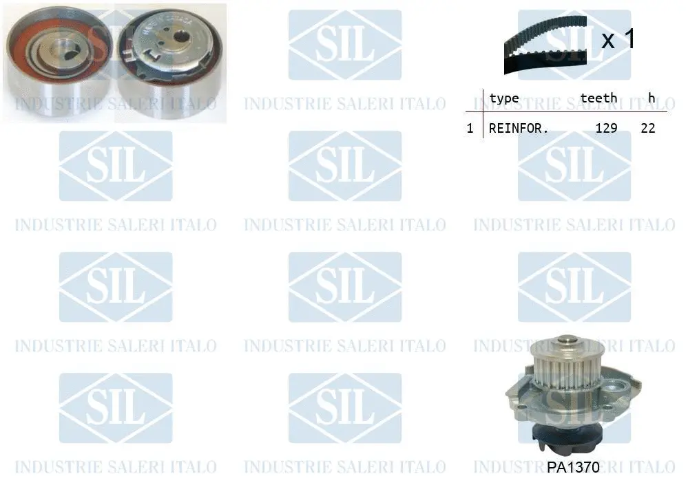 Water Pump & Timing Belt Kit (K2PA913)