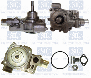 Water Pump, engine cooling (PA1645)