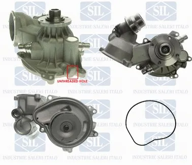 Water Pump, engine cooling (PA1298)