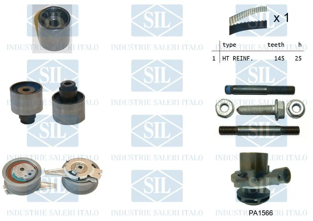 Water Pump & Timing Belt Kit (K1PA1566)