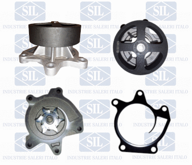 Water Pump, engine cooling (PA1639)