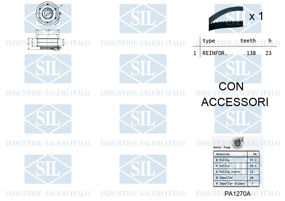 Water Pump & Timing Belt Kit