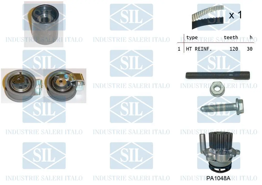 Water Pump & Timing Belt Kit (K2PA1444)