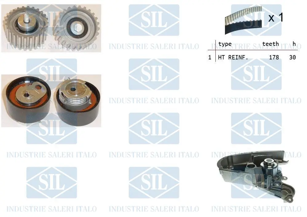 Water Pump & Timing Belt Kit (K1PA1260)