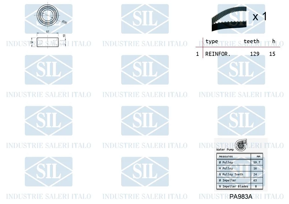 Water Pump & Timing Belt Kit