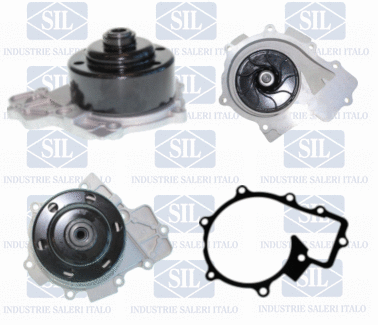 Water Pump, engine cooling (PA1590)