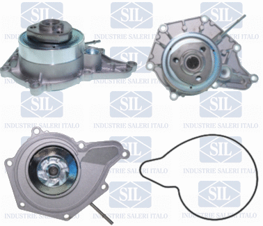 Water Pump, engine cooling (PA1726)