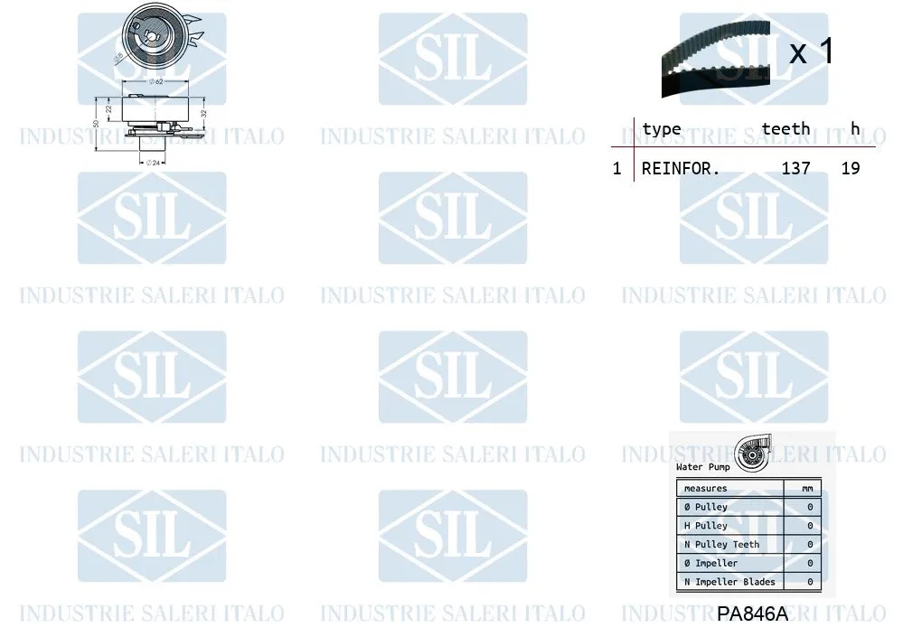 Water Pump & Timing Belt Kit