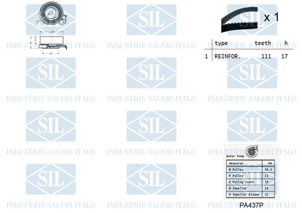 Water Pump & Timing Belt Kit