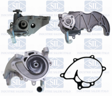 Water Pump, engine cooling (PA1724)