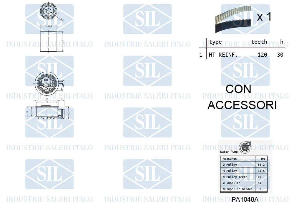 Water Pump & Timing Belt Kit