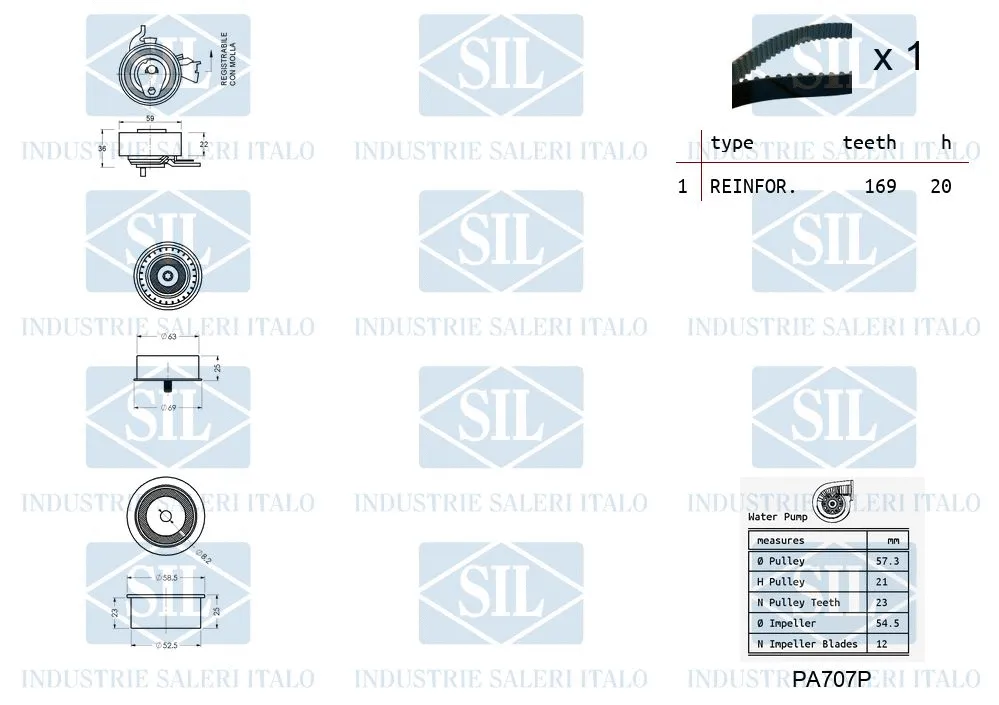 Water Pump & Timing Belt Kit