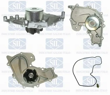 Water Pump, engine cooling (PA907)