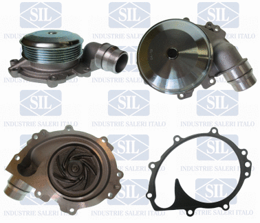 Water Pump, engine cooling (PA1648)