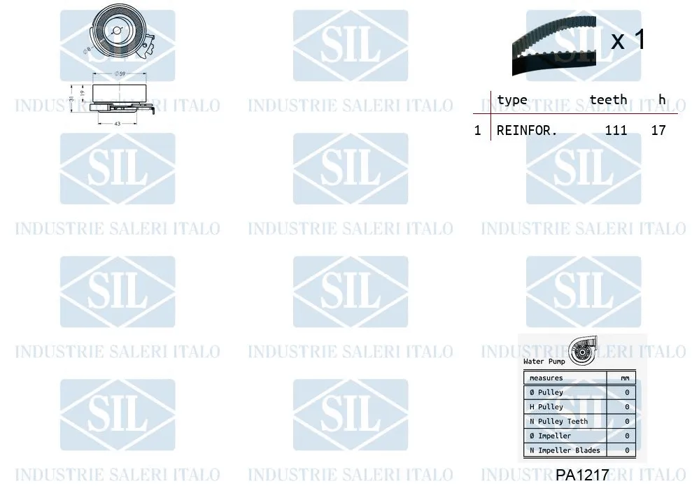 Water Pump & Timing Belt Kit