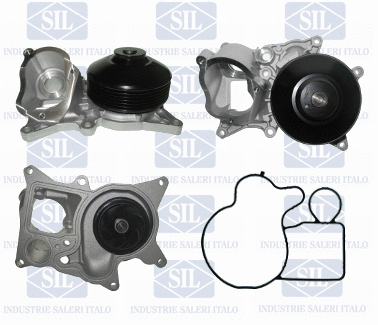 Water Pump, engine cooling (PA1580)