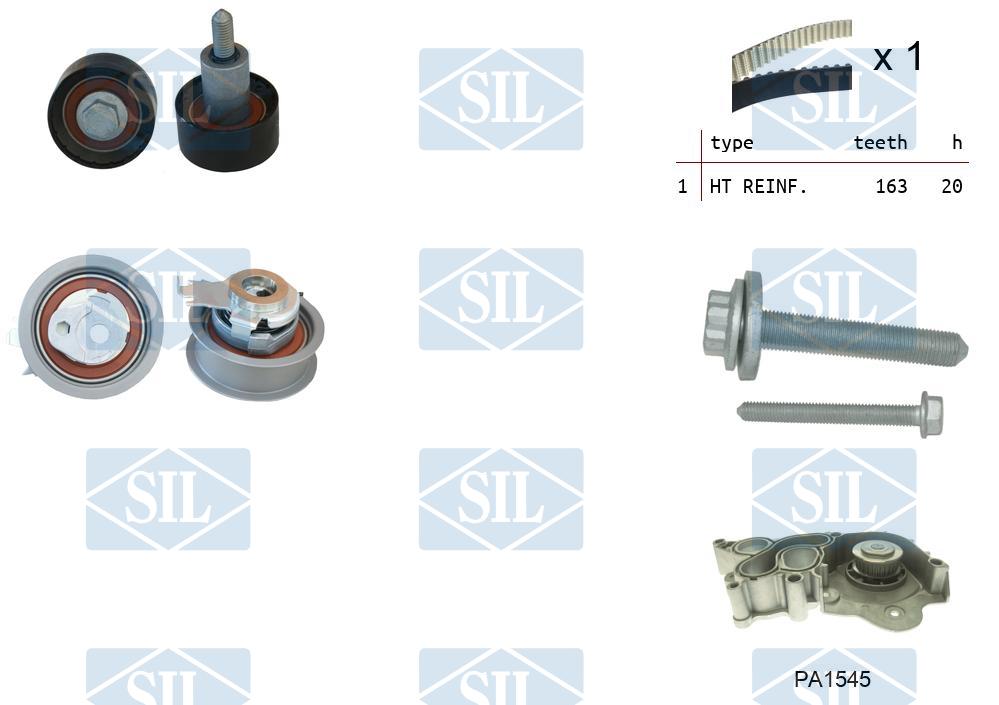 Water Pump & Timing Belt Kit (K3PA1545)