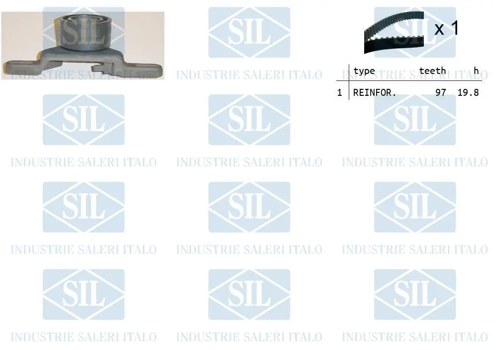 Timing Belt Kit (TK1076)