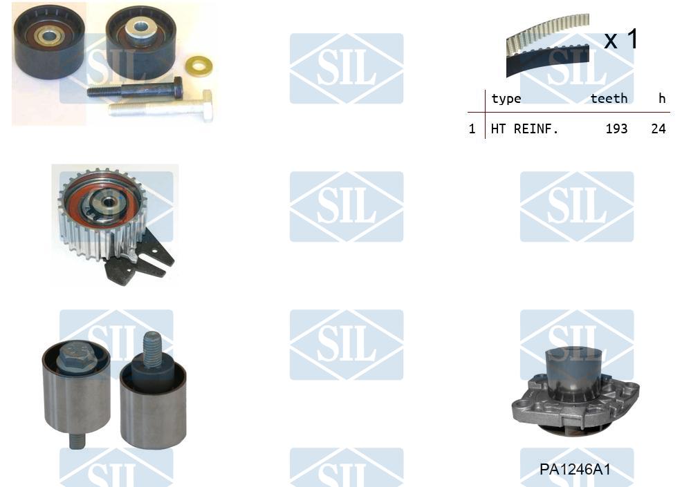 Water Pump & Timing Belt Kit (K7PA1246A1)