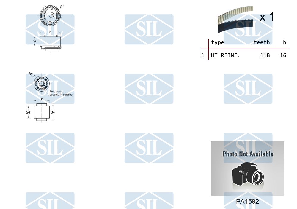 Water Pump & Timing Belt Kit