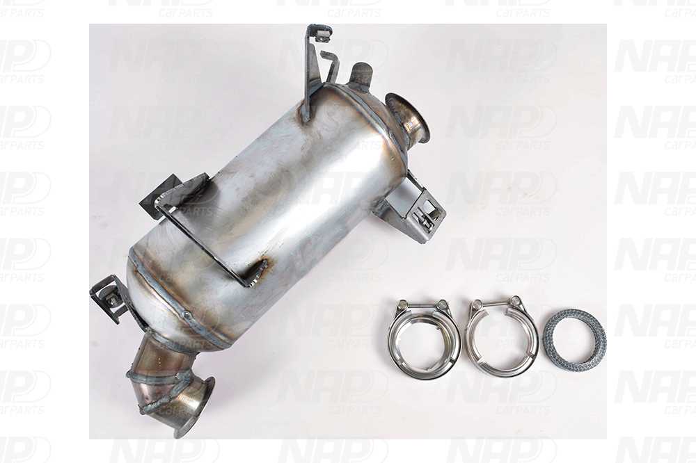 Soot/Particulate Filter, exhaust system (CAD10647)