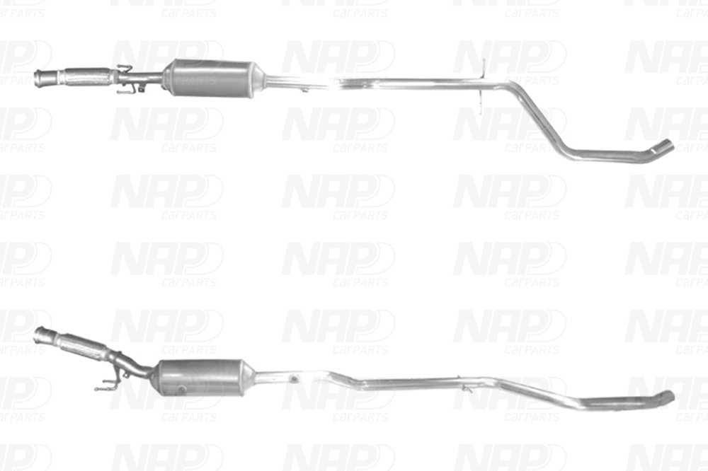 Soot/Particulate Filter, exhaust system (CAD10561)