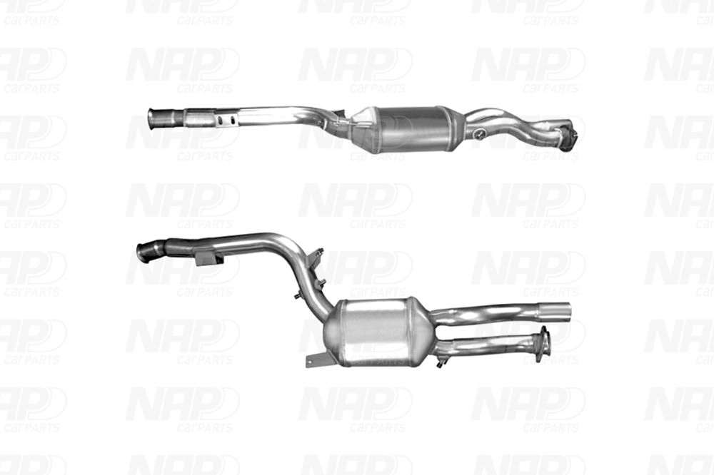 Soot/Particulate Filter, exhaust system (CAD10332)
