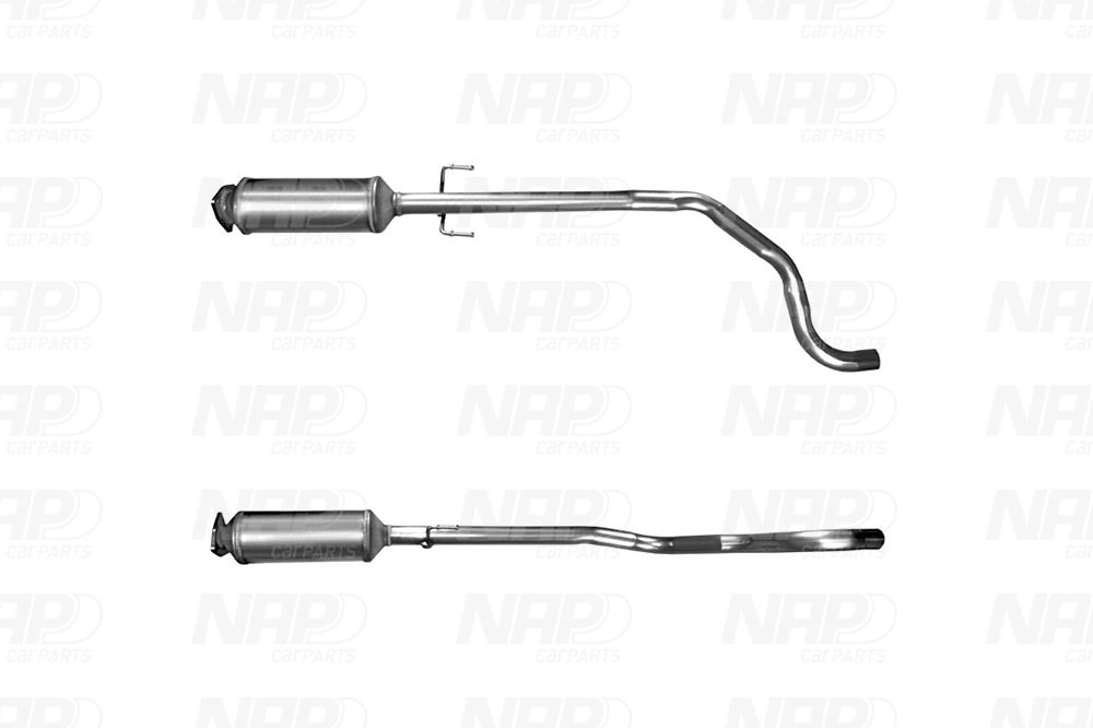 Soot/Particulate Filter, exhaust system (CAD10202)