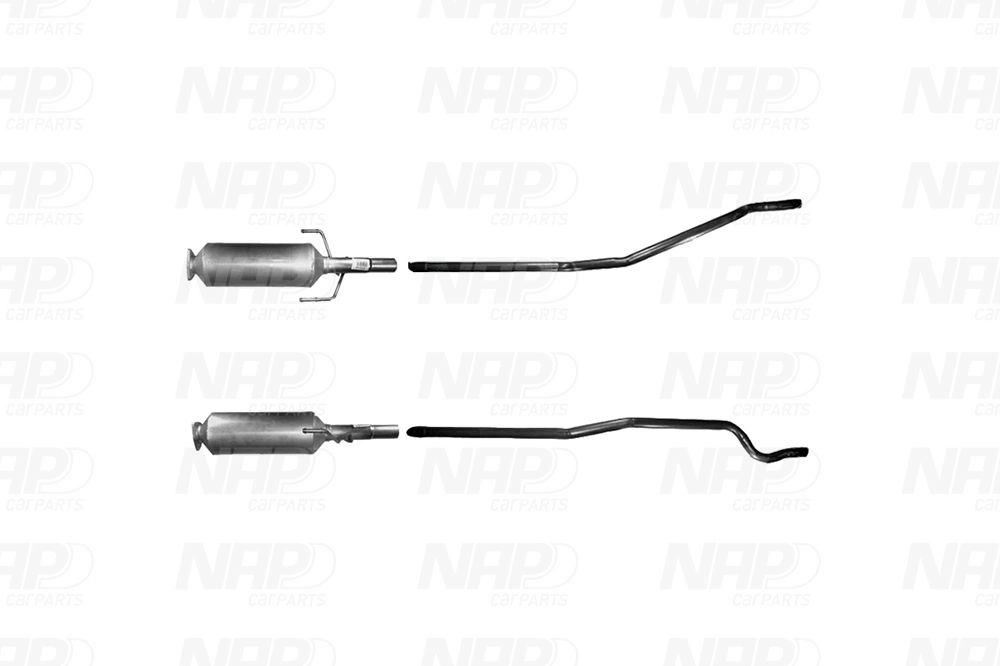 Soot/Particulate Filter, exhaust system (CAD10200)