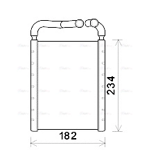 Heat Exchanger, interior heating (HY6375)