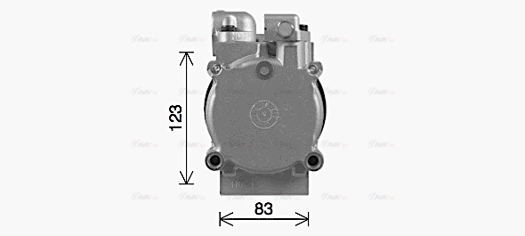 Compressor, air conditioning