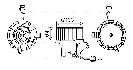 Interior Blower (MS8640)