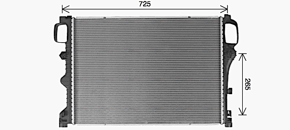 Radiator, engine cooling