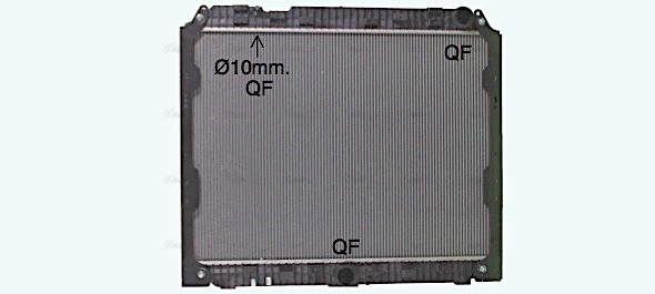 Radiator, engine cooling (ME2336)